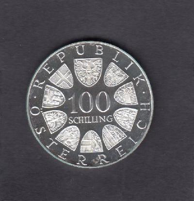 Beschrijving: 100 Schillings  J.STRAUSS 